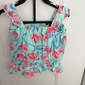 Floral Sleeveless Top